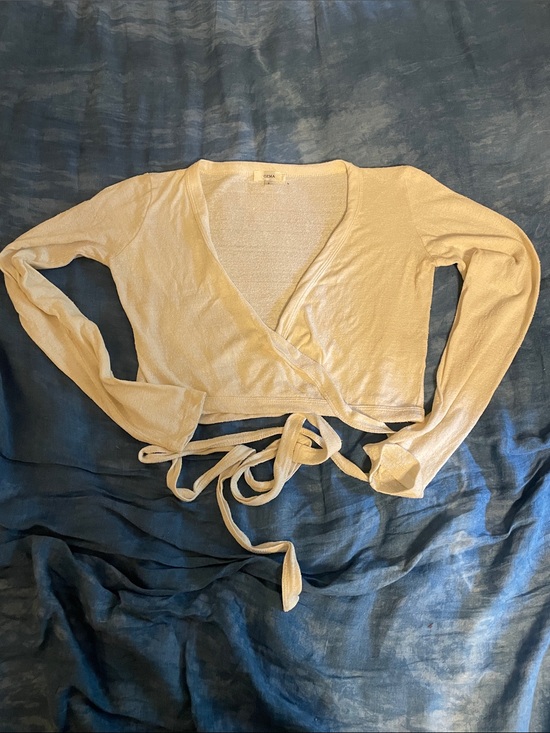 OZMA Tops - OZMA dance wrap top small